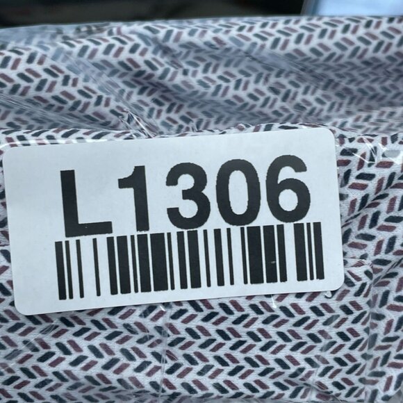 Infinity Linearflex Men's L Textured 4-Way Stretch Button-Up Shirt Pattern L1306 - Picture 7 of 7